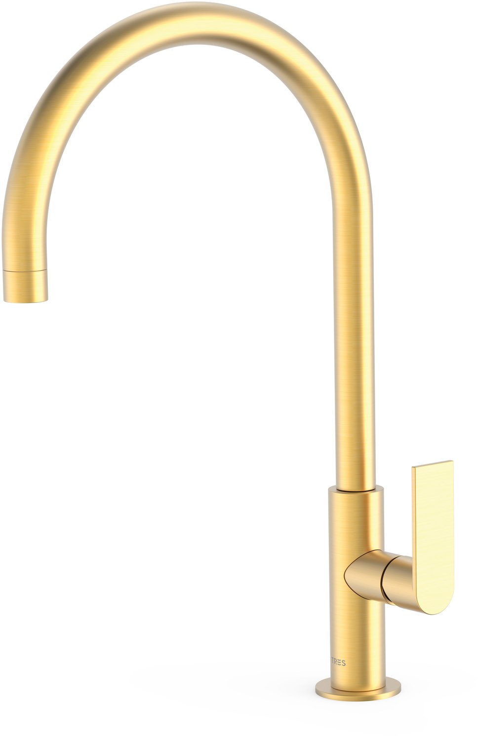 Смеситель для умывальника LOFT XXL с одной ручкой и боковым рычагом-20020506OM TRES