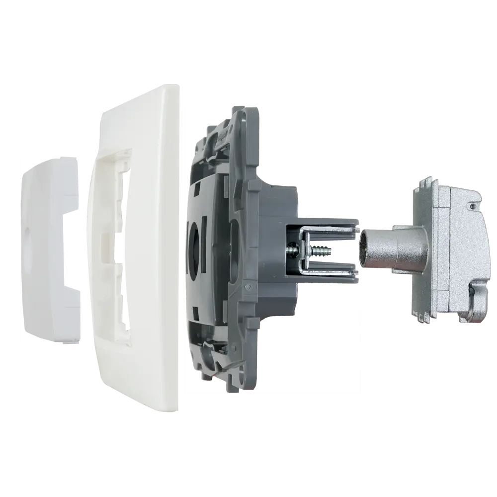 ТВ-розетка Legrand Etika для цифрового телевидения, белая 17356281 STLM-0007969 - Вид №5