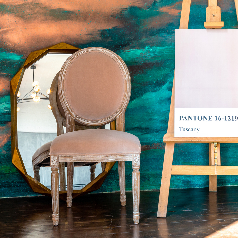 3113016 Стул «Луи / Морской песок» (бархат, лесной орех) Object Desire  - Вид №3