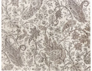 ETRO Home Interiors Прямоугольный коврик ручной работы из шерсти и вискозы  E.var.571.a