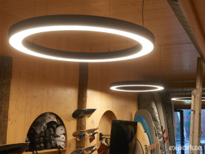 Алюминиевый светодиодный подвесной светильник