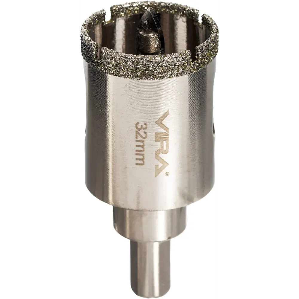 Алмазная коронка VIRA для керамики 32 мм с центрирующим сверлом 89368235 STLM-0838561