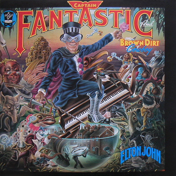 500475 Elton John ‎– Captain Fantastic And The Brown Dirt Cowboy Santreyd 