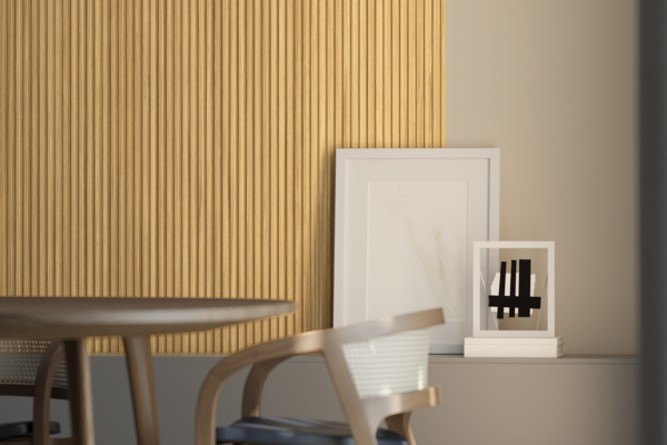 Стеновая 3D панель из реек  AP122501.93 HANNAHHOLZ  - Вид №3