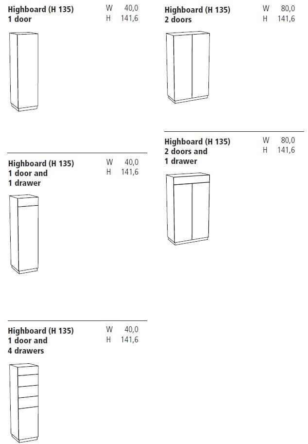 Schönbuch Буфет из лакированной мдф с распашными дверцами Cosmo Schonbuch sun-id-1460516 - Вид №6