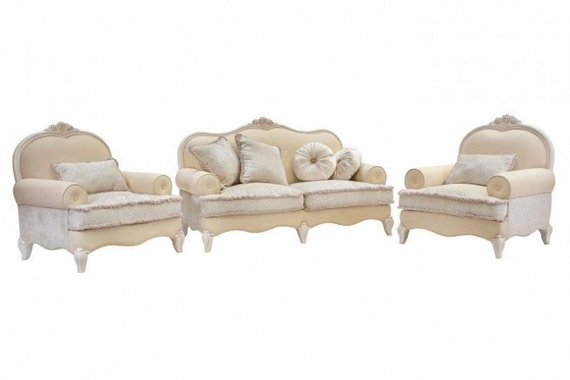 Arrediorg.it® Мягкий 2-местный кожаный диван Florence R201-2 sofa - Вид №1
