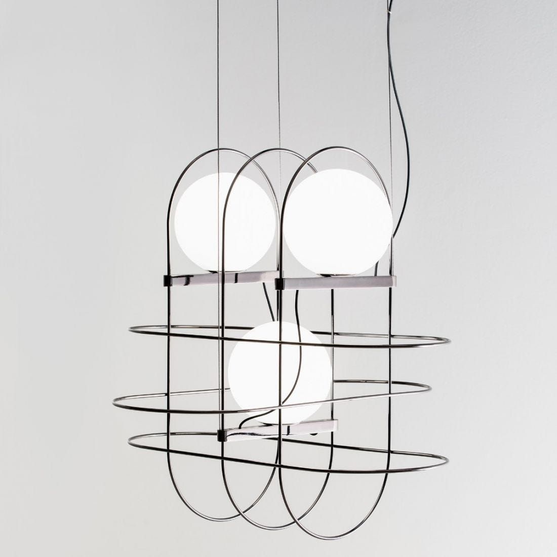 Металлический светодиодный подвесной светильник FontanaArte Setareh ARCH-00071804 - Вид №2