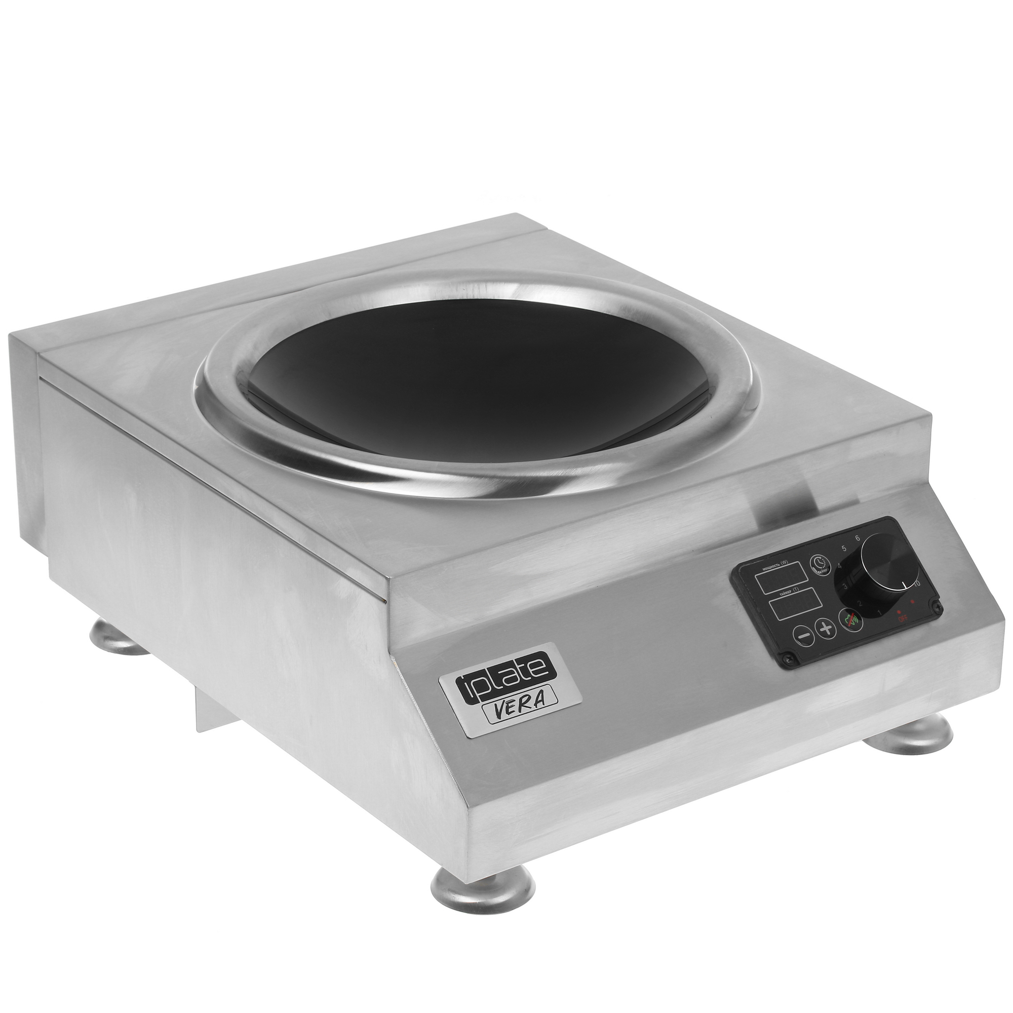 9955901 Плита компактная электрическая iPlate VERA BOK серебристый STDN-0089921