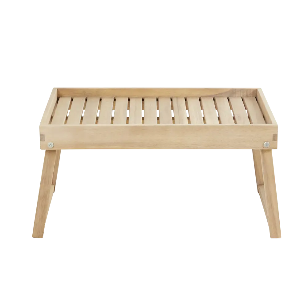 Стол поднос Naterial Solis 55x35 см складной акация светло-коричневый STLM-2193595 - Вид №1