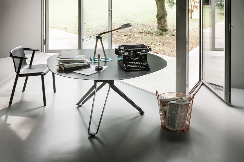 Lema Круглый стеклянный стол sun-id-1457433 - Вид №1