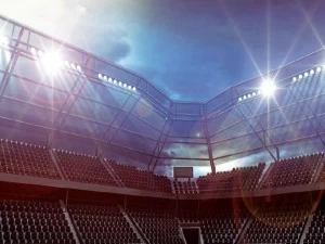 Metalglas Bonomi Балюстрада для стадионов и общественных мест