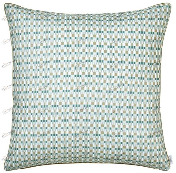 Alexandre Turpault Наволочка с принтом из льна с графическими мотивами Territoire sun-id-1434468