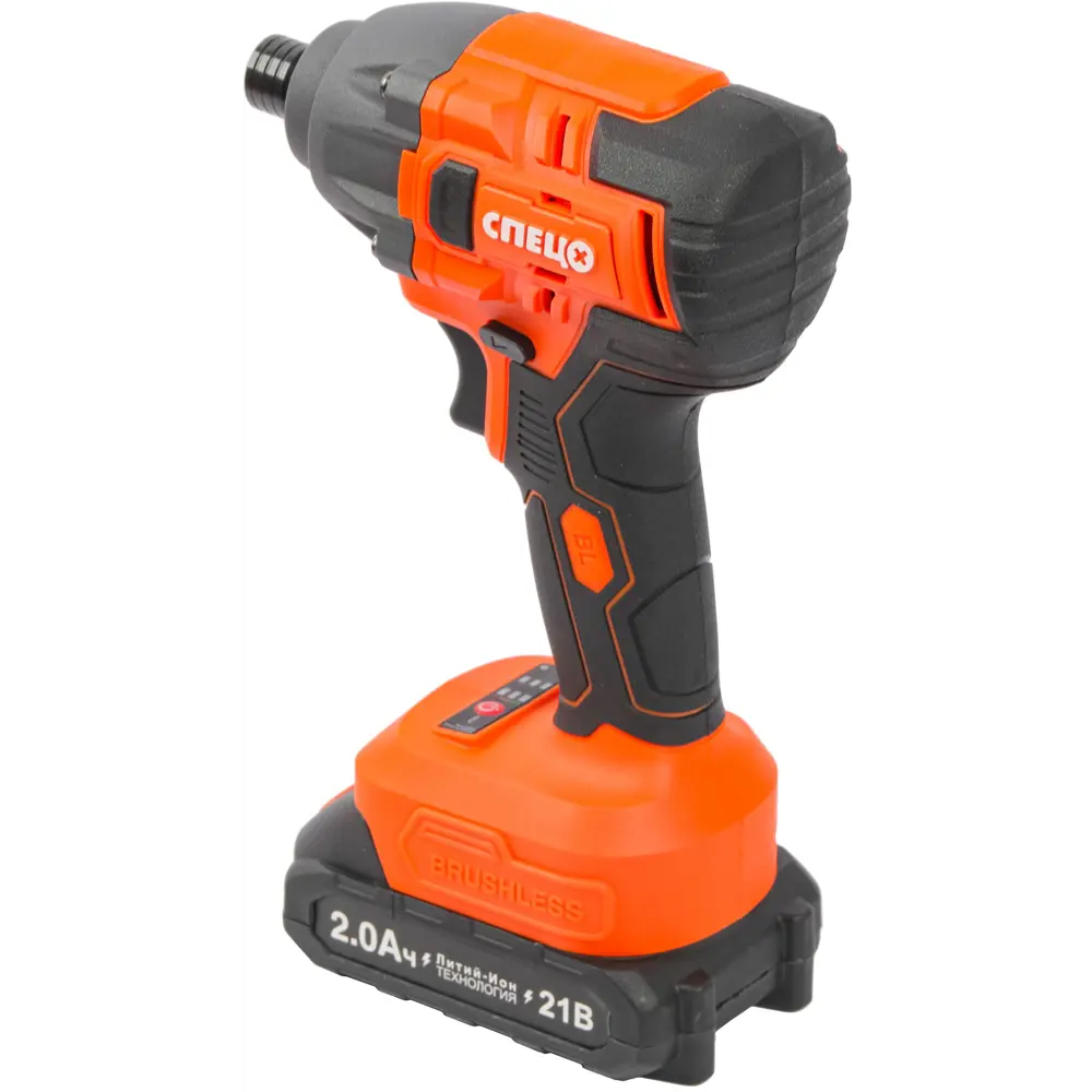 Аккумуляторный ударный винтоверт СПЕЦ БИА-21-Б с двумя батареями 89386884 STLM-1380884 - Вид №7