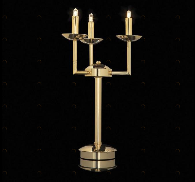 Aiardini Настольная светодиодная лампа из латуни Metropolitan sun-id-1466671