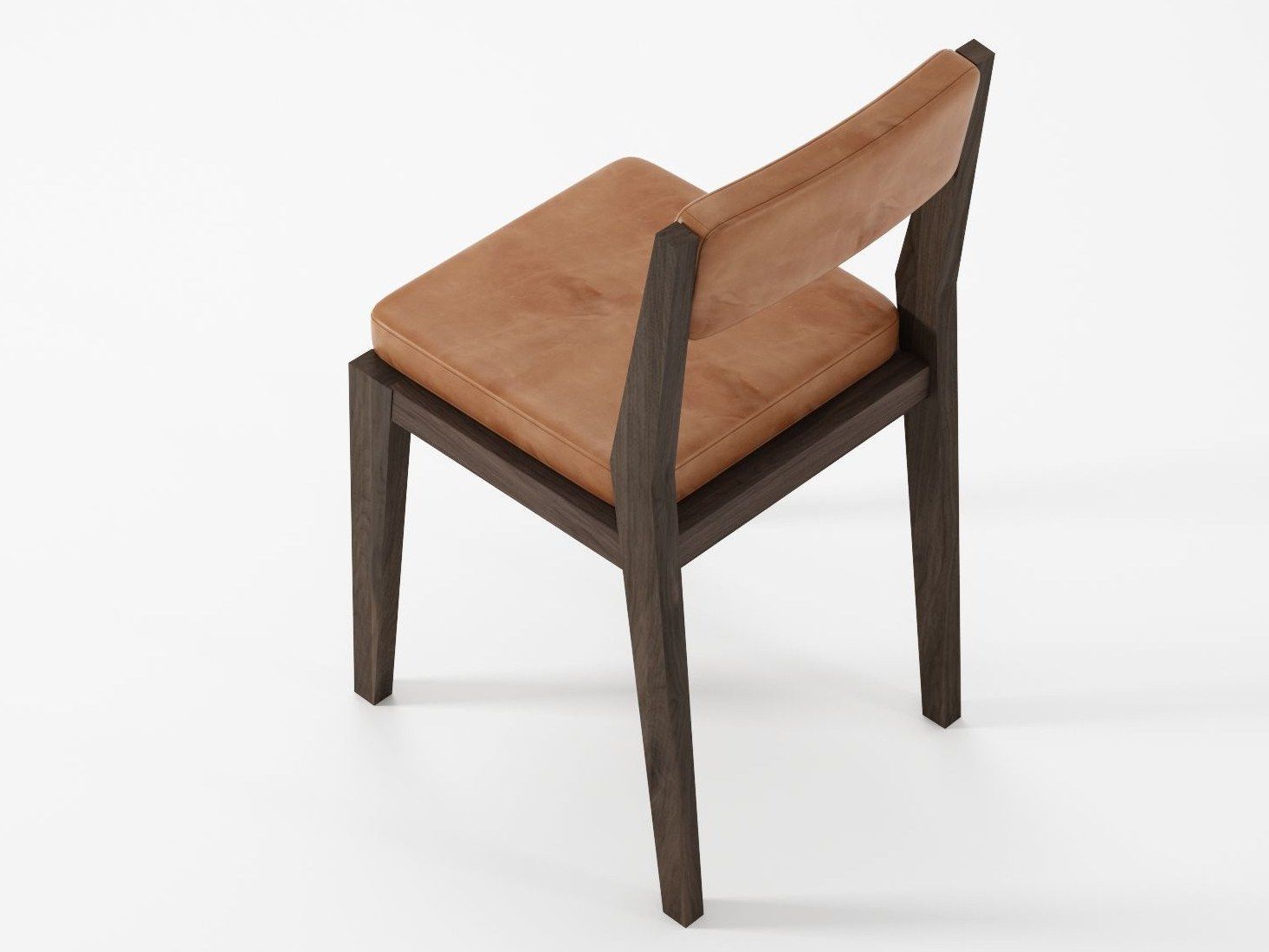 Мягкий стул для ресторана из массива дерева KARPENTER Nouveau Bistro ARCH-00008818 - Вид №48