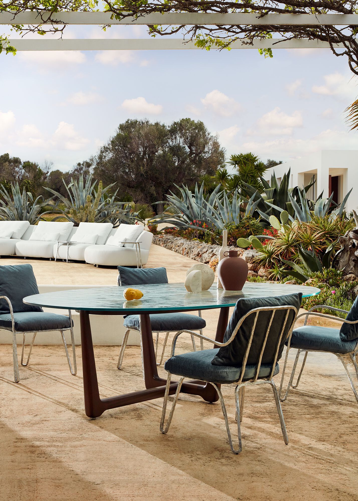 Тканевый мягкий садовый стул Exteta Moonlight ARCH-00046216 - Вид №12