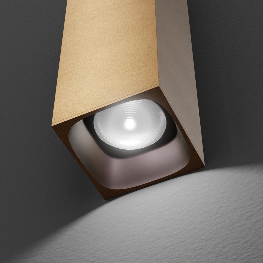 Алюминиевый настенный светильник Amarcords Qube ARCH-00115300 - Вид №12