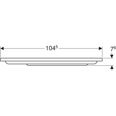 652200000 Угловой круглый душевой поддон Geberit Renova Geberit  - Вид №11