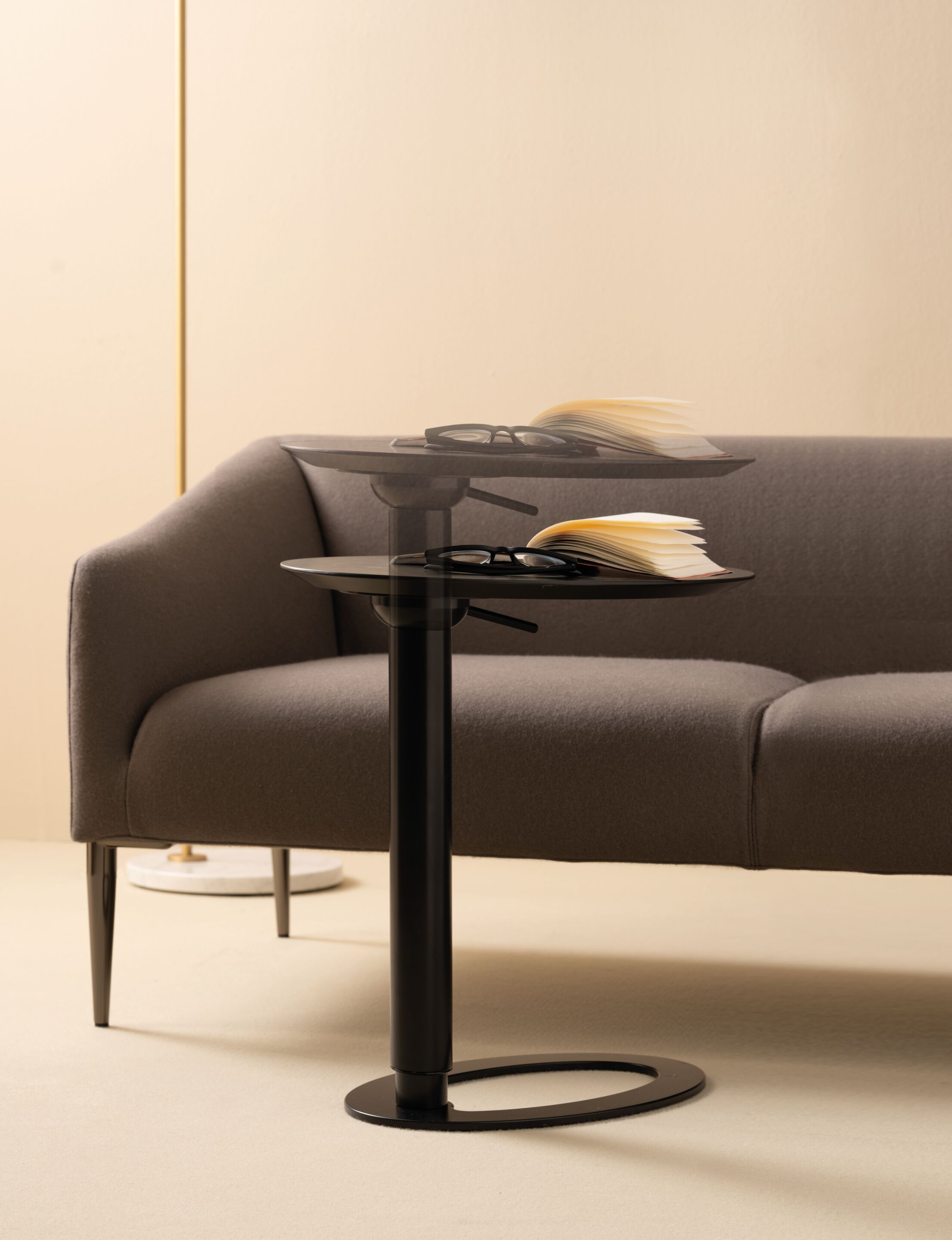 Овальный стол из стали и дерева Quinti Sedute LIF ARCH-00108933 - Вид №1