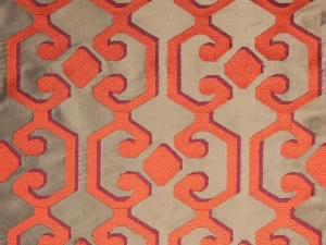 Dedar Бархатная ткань с графическими мотивами для штор