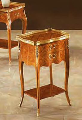 Столик  SERAFINO MARELLI 130 Intarsio