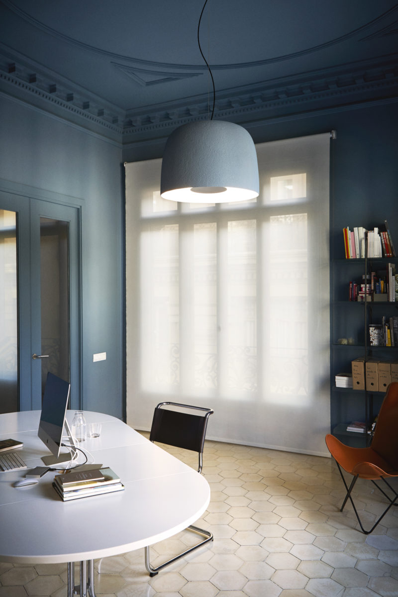 086489 Люстра 65.23 голубая (DALI) Marset Djembe  - Вид №2