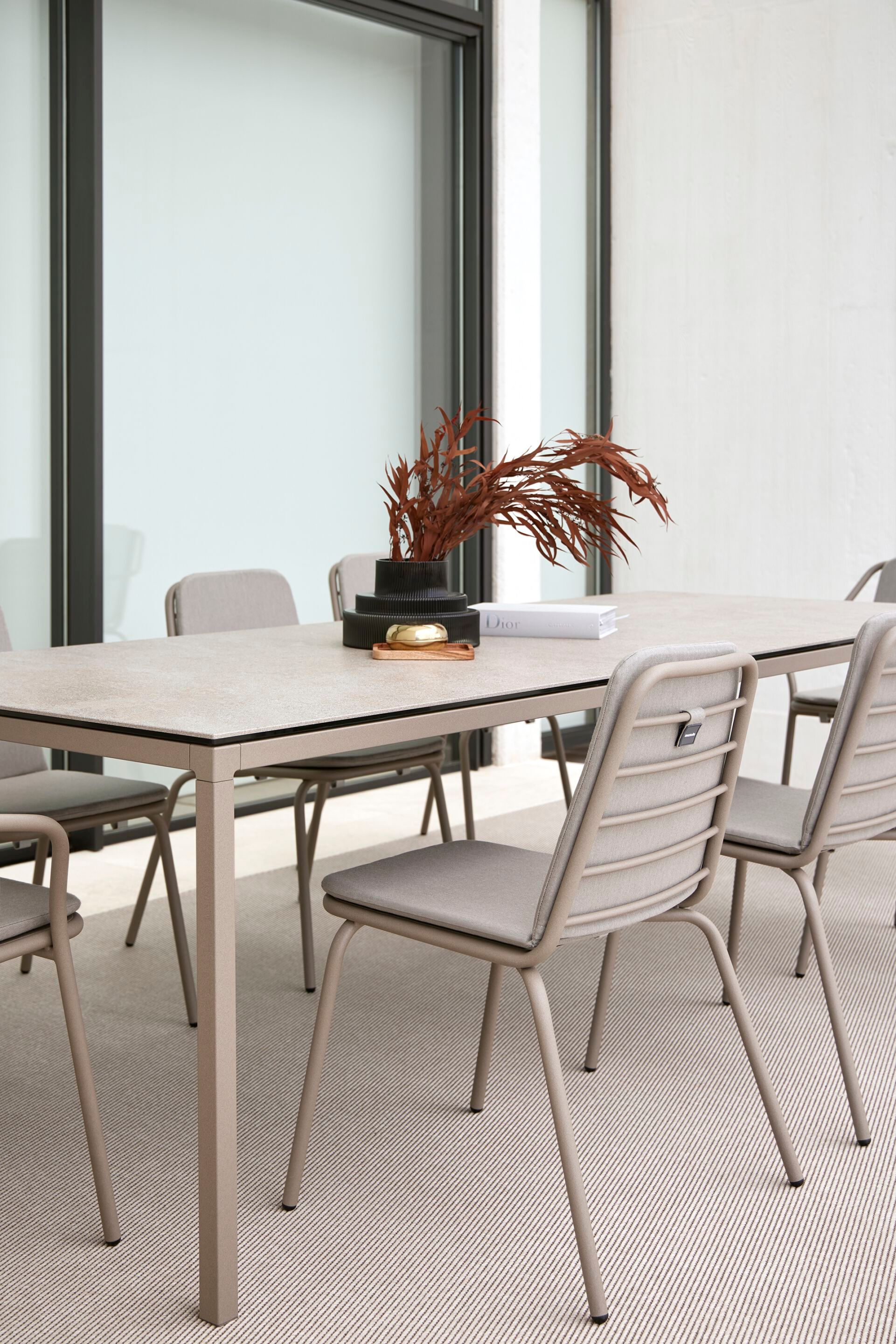 Прессованный алюминиевый садовый стол MUSOLA Brise ARCH-00056079 - Вид №7