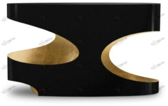 BRABBU Овальная лакированная консоль Bryce sun-id-1455571