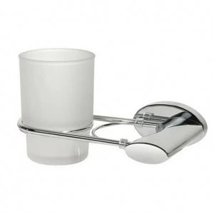 Стакан стекло двойной к стене Bisk (Польша) Diamond 03846