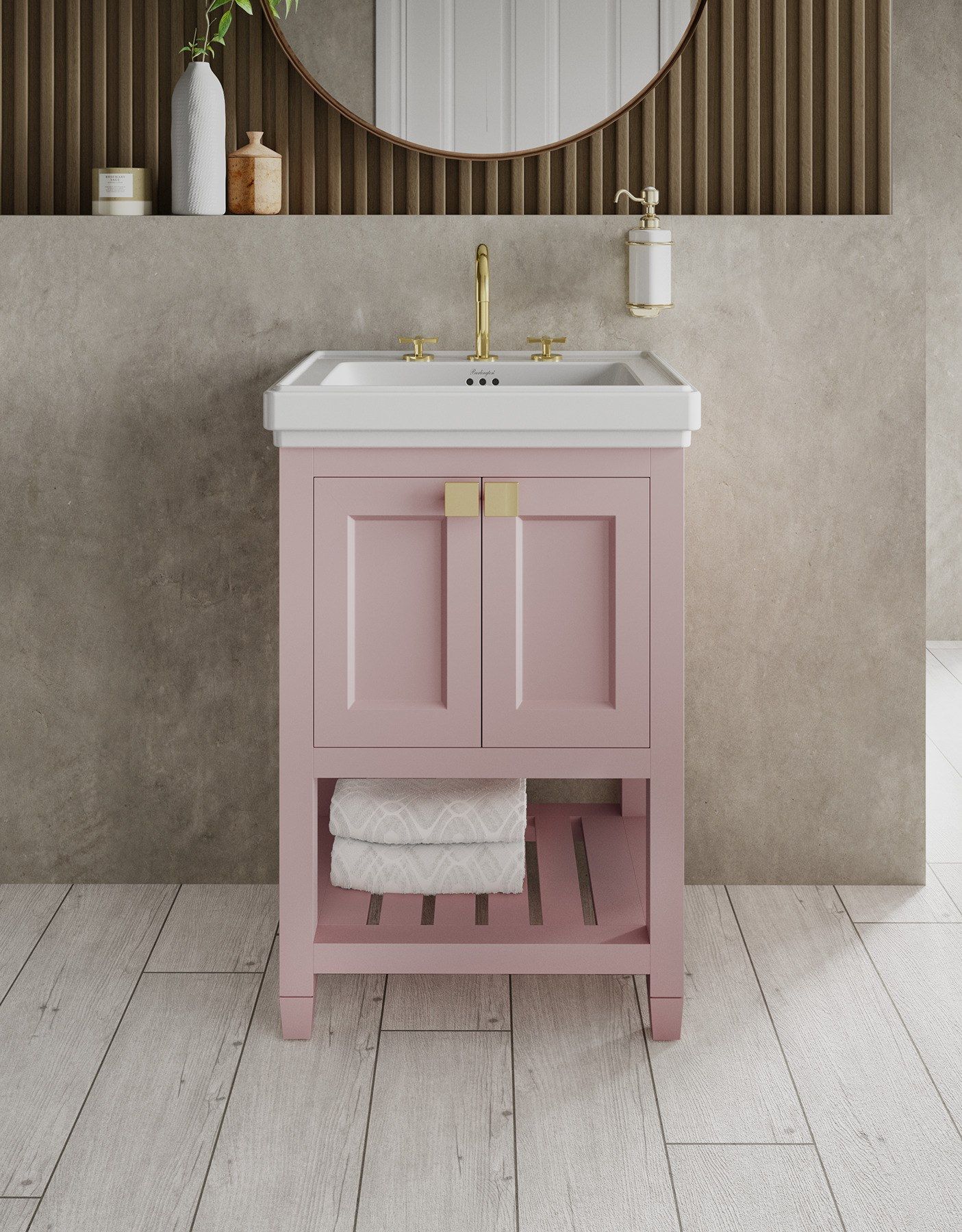 Деревянный умывальник с дверцами Burlington RIVIERA ARCH-00036726 - Вид №5