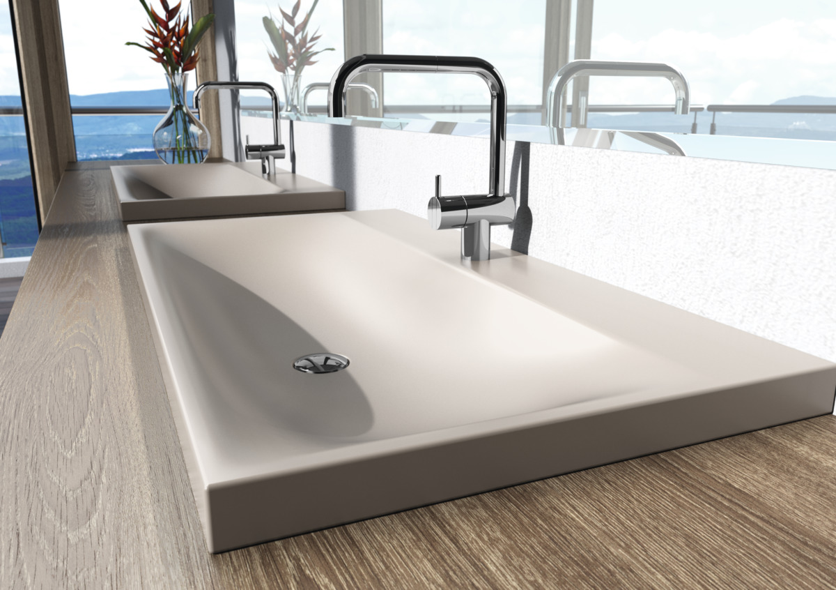 Умывальник KALDEWEI Сталь эмалированная 3040 282 холодный серый 90 30403319282 - Вид №5