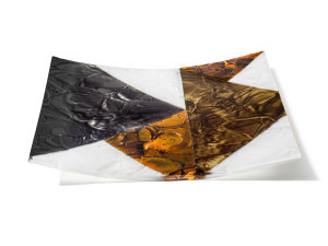 Переработанный стеклянный лоток