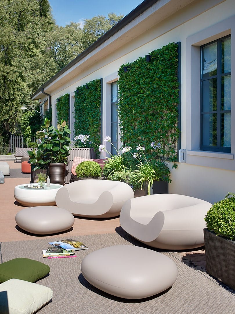 Кресло из полиэтилена с подлокотниками SLIDE Chubby ARCH-00020703 - Вид №6