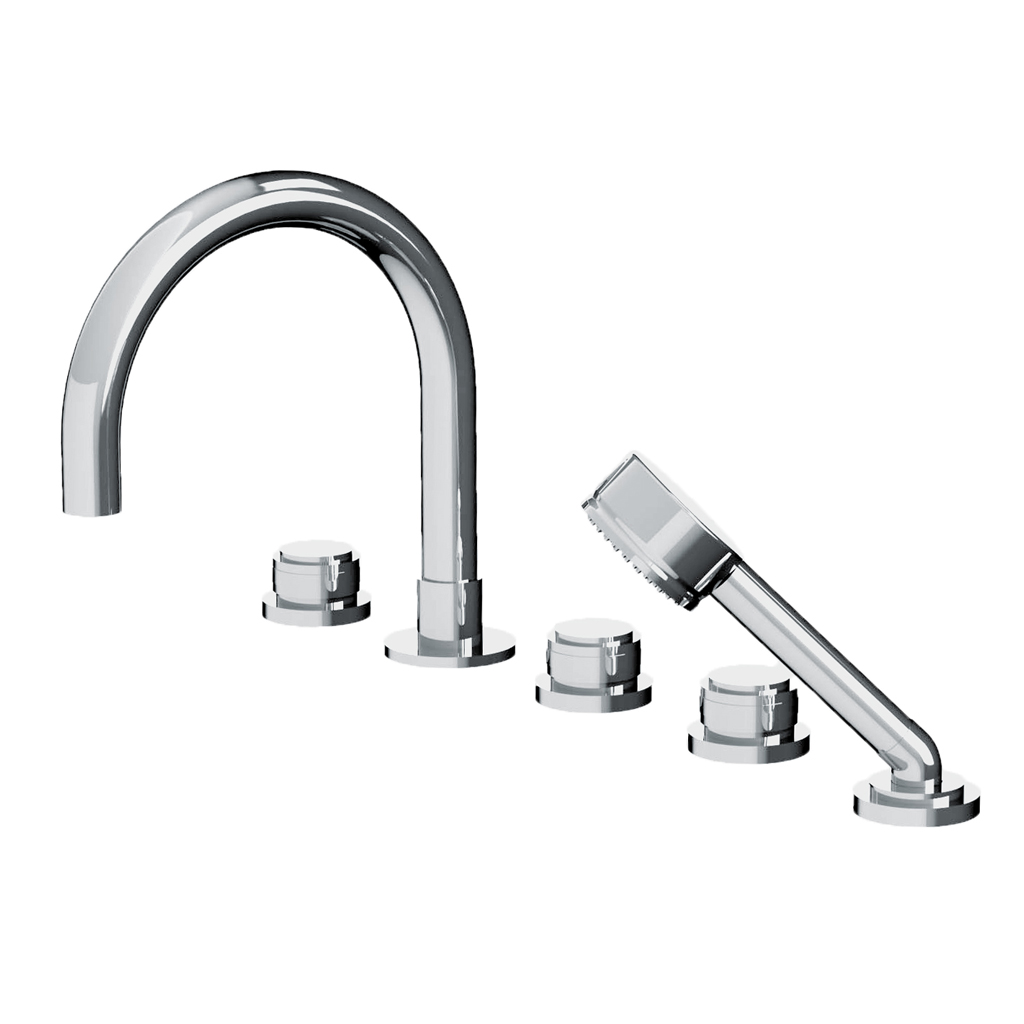 C29-3305 C29-3305 Смеситель на 5 отверстий на оправе АЛЬЯНС Cristal & Bronze ALLIANCE  - Вид №1