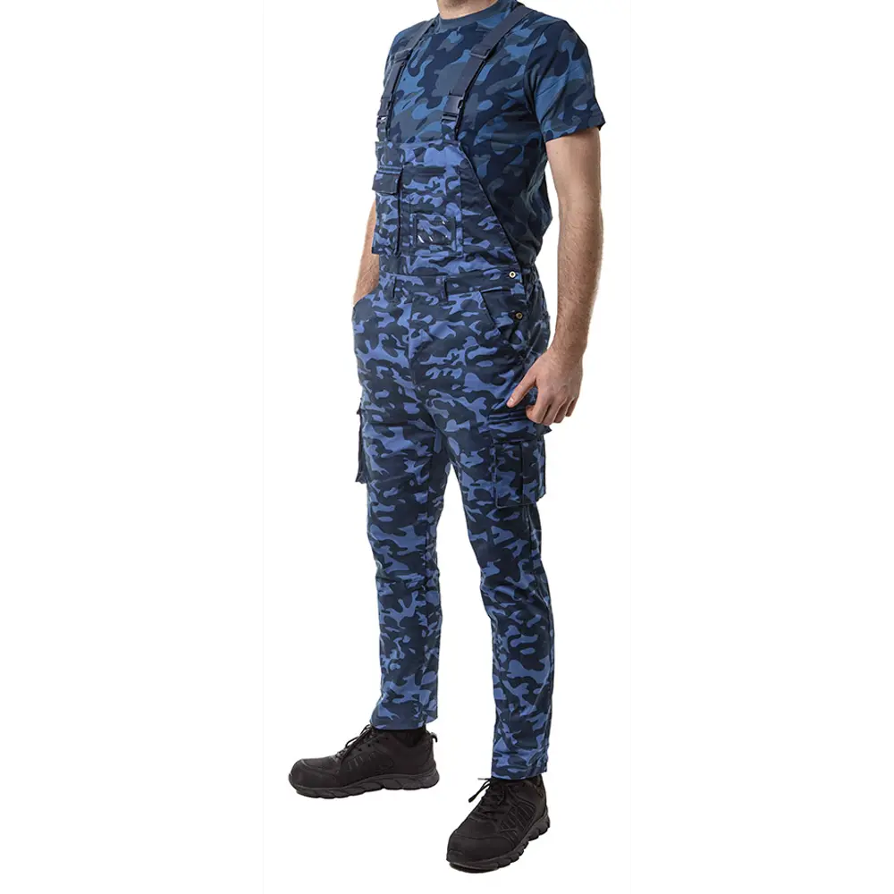 Полукомбинезон рабочий Neo Tools Camo синий размер XXXL рост 190-193 STLM-2104726 - Вид №2