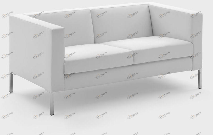 Viganò 2-х местный кожаный диван по контракту Cubiko sun-id-1378224