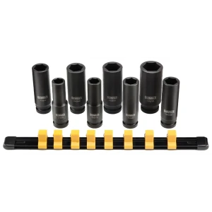 Набор торцевых головок ударных Stanley Fatmax DWMT86090-0 1/2 дюйма, 8 шт.