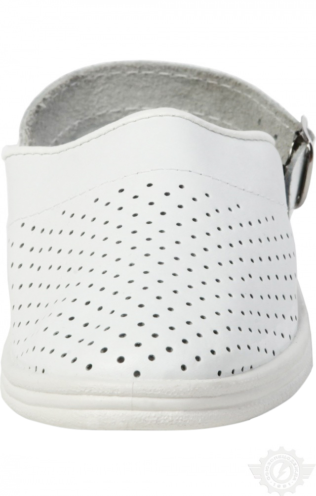 61815 Туфли Сабо женские белые  Медицинская обувь размер 40 Спецодежда  - Вид №2