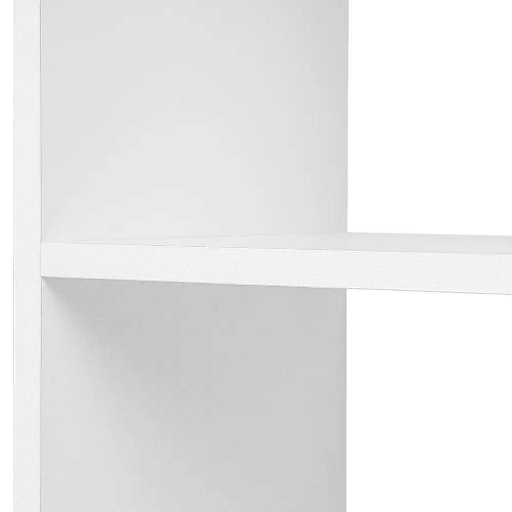 Стеллаж KONSENSA Руан 4 секции 70x70x31.7 см ЛДСП цвет белый STLM-2067497 - Вид №5