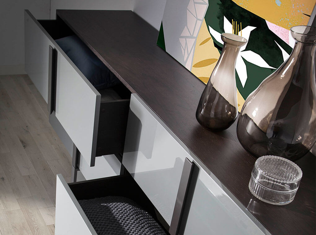 074193 Сервант -E-GRIS RAL7037 Angel Cerda CP1706  - Вид №6