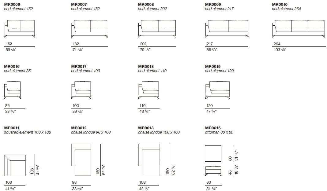 Bodema 2-х местный кожаный диван Mr & mrs floyd sun-id-1403501 - Вид №8