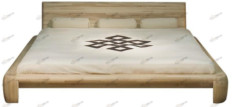 Cinius Двуспальная кровать татами из дерева Maru sun-id-1504798