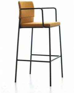 arrmet Стул с обивкой из ткани со спинкой Hat 889