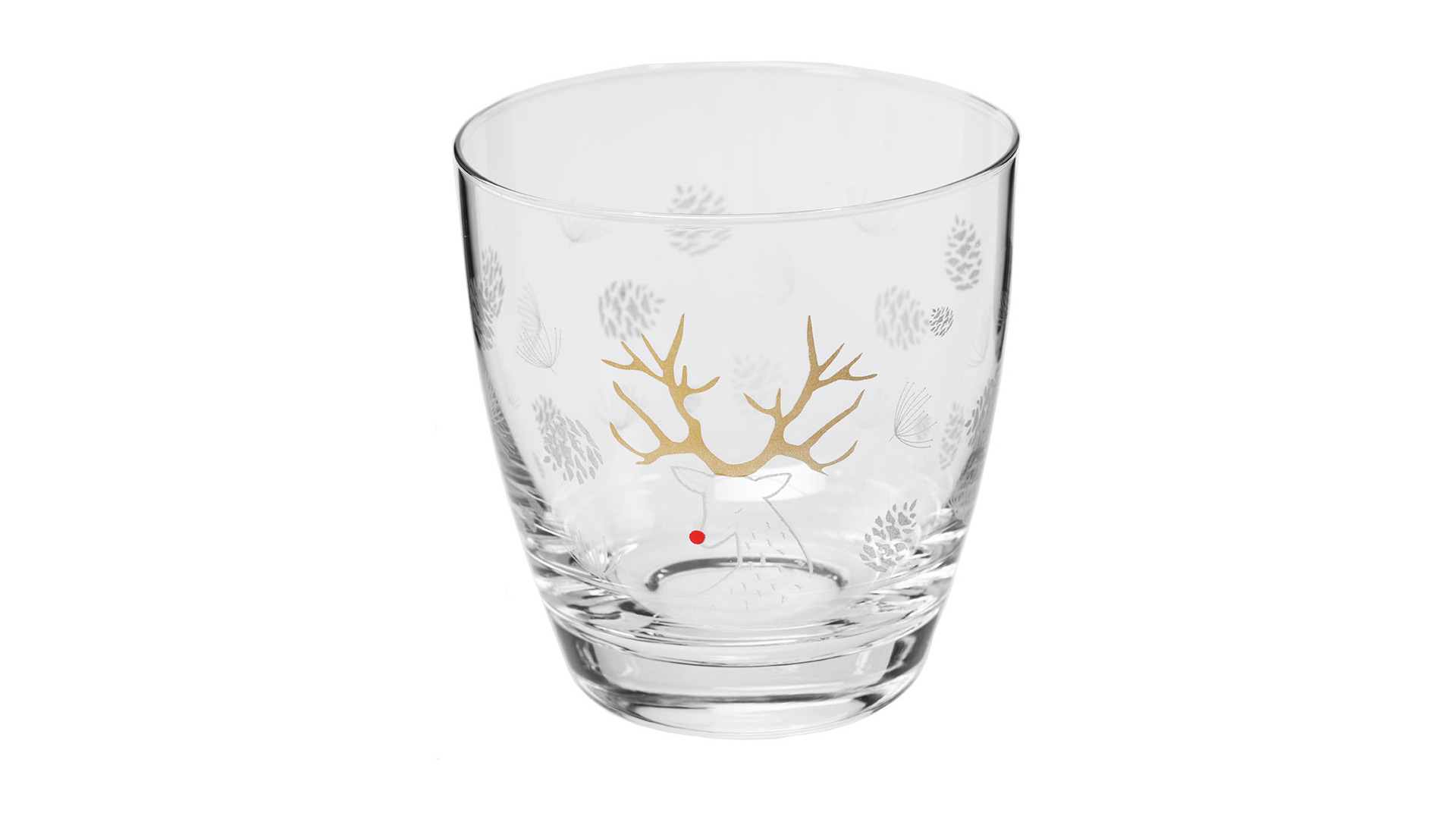 10659088 KROSNO Набор стаканов Krosno"Олень" 370 мл, 2шт, п/к Стекло  - Вид №1