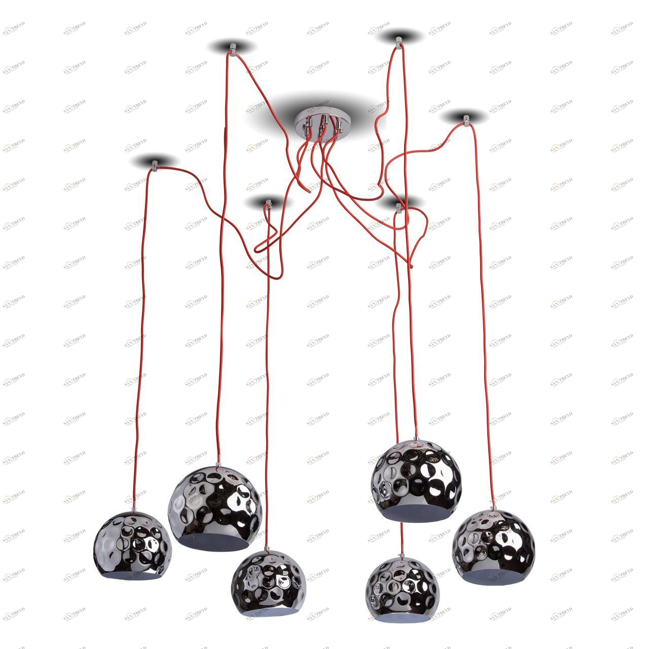 Подвесная люстра MW-Light Котбус 8 492014506 MW-LIGHT ДИЗАЙНЕРСКИЕ, КОТБУС 186797 Хром 