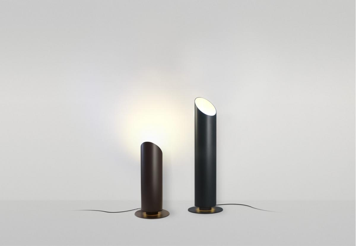 096391 Уличный торшер P 48 коричневый Marset Elipse - Вид №1