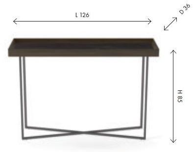 Birex Прямоугольная деревянная консоль Sessanta sun-id-1475636 - Вид №1