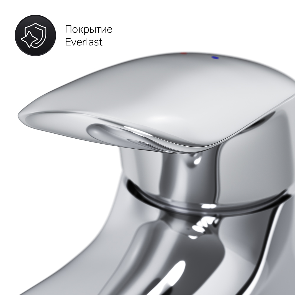 F5302132 смеситель для умывальника излив 146 мм хром шт AM.PM Bliss L - Вид №5