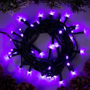 90641708 Электрогирлянда комнатная Luazon lighting 3556767 нить 5 м 50 ламп бесцветный 8 режимов работы STLM-0955021