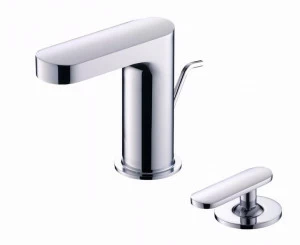 JUSTIME Смеситель для умывальника на 2 отверстия с аэратором Charming 6922-x1-81cp